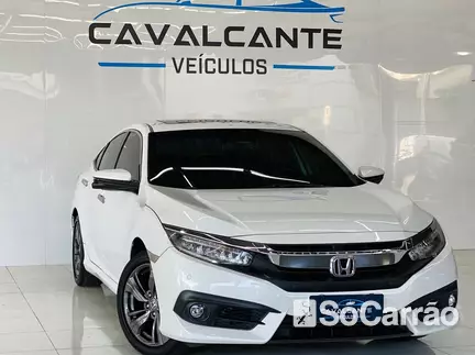 Honda CIVIC TOURING EHEV 2.0 AT na cor Branca em Ponta Grossa / PR - 6935903