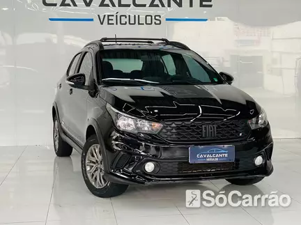Fiat ARGO TREKKING 1.3 8V FIREFLY na cor Preta em Ponta Grossa / PR - 6975286