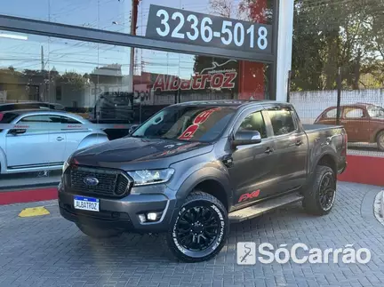 Ford RANGER CD FX4 4X4 3.2 20V TDCI AT na cor Cinza em Ponta Grossa / PR - 6812085