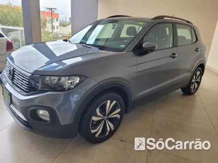 Volkswagen T-CROSS 200 1.0 TSI AT na cor Cinza em Ponta Grossa / PR - 6787054