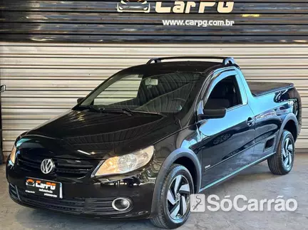 Volkswagen SAVEIRO CD CS TRENDLINE G6 1.6 16V MSI na cor Preta em Ponta Grossa / PR - 6816637