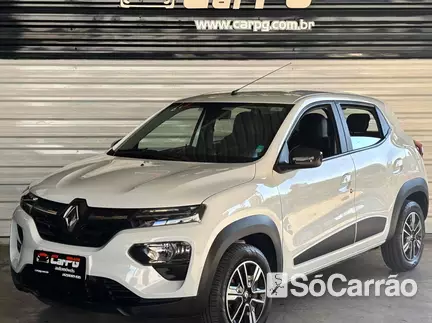 Renault KWID INTENSE 1.0 12V SCE na cor Branca em Ponta Grossa / PR - 6928290