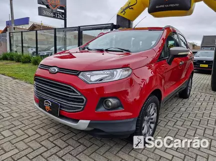 Ford ECOSPORT FREESTYLE 1.6 16V na cor Vermelha em Curitiba / PR - 6760545