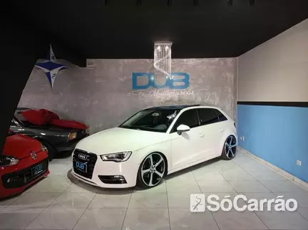Audi A3 SPORTBACK 1.8 16V TFSI S TRONIC na cor Branca em Curitiba / PR - 6799018