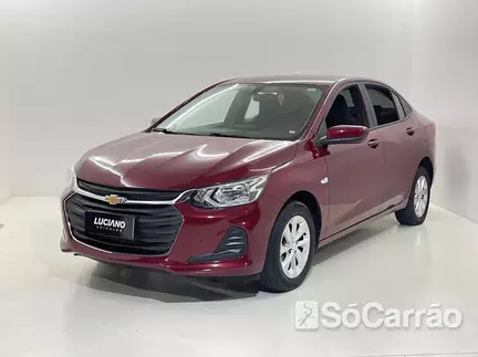 Chevrolet ONIX PLUS LT 1.0 TB 12V AT6 na cor Vermelha em Ponta Grossa / PR - 6580735
