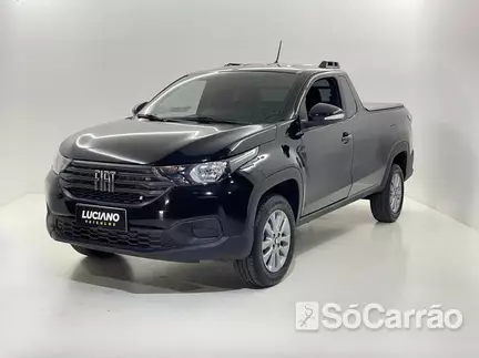 Fiat STRADA CS FREEDOM 1.3 8V FIREFLY na cor Preta em Ponta Grossa / PR - 6609615