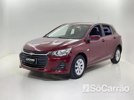 Chevrolet ONIX 1.0 12V MT na cor Vermelha em Ponta Grossa / PR - 6782416