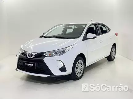 Toyota YARIS SEDAN XL 1.5 CVT na cor Branca em Ponta Grossa / PR - 6800460