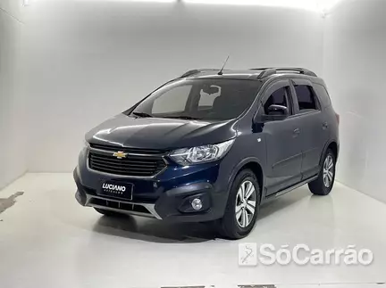 Chevrolet SPIN ACTIV 5 1.8 8V ECO AT6 na cor Azul em Ponta Grossa / PR - 6968507