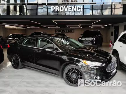 Ford FUSION TITANIUM PLUS AWD 2.0 16V GTDI AT na cor Preta em Curitiba / PR - 6808176