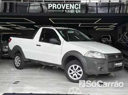 Fiat STRADA CD (TRIBUTO 125) 1.3 8V CVT FIREFLY na cor Branca em Curitiba / PR - 6811471