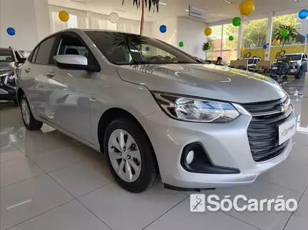 Chevrolet ONIX PLUS LTZ 1.0 TB 12V MT6 na cor Prata em Ponta Grossa / PR - 6668182