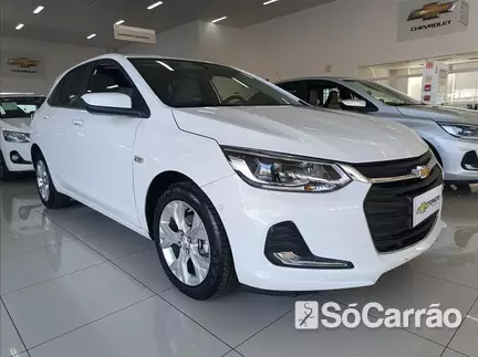 Chevrolet ONIX PREMIER 1.0 TB 12V AT6 na cor Branca em Ponta Grossa / PR - 6887616