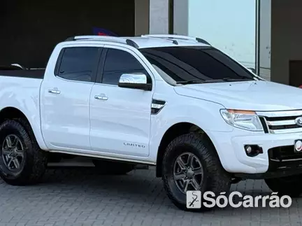 Ford RANGER CD LIMITED 4X4 3.2 20V TDCI AT na cor Branca em Ponta Grossa / PR - 6646165
