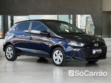 Hyundai HB20 COMFORT (PLUS) 1.0 TGDI 12V AT6 na cor Azul em Ponta Grossa / PR - 6693950