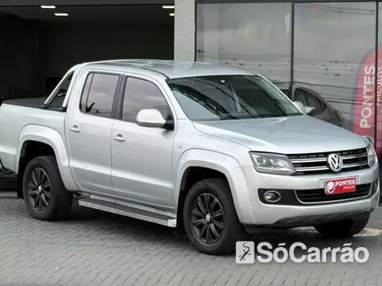 Volkswagen AMAROK CD HIGHLINE 4X4 2.0 16V TB-IC MT na cor Prata em Ponta Grossa / PR - 6777105