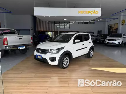 Fiat MOBI WAY 1.0 8V na cor Branca em Ponta Grossa / PR - 6908697
