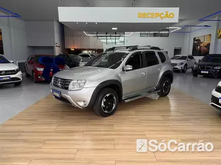 Renault DUSTER DYNAMIQUE 2.0 16V AT HIFLEX na cor Prata em Ponta Grossa / PR - 6972146