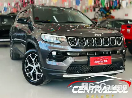 JEEP COMPASS LONGITUDE 4X2 1.3 T270 TB AT6 na cor Cinza em Sao Mateus do Sul / PR - 6759995