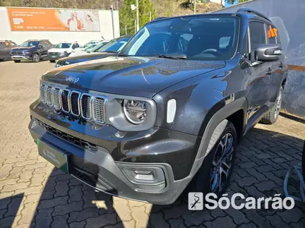 JEEP RENEGADE LONGITUDE 1.3 T270 GSE AT6 na cor Preta no Porto Alegre / RS - 6785135