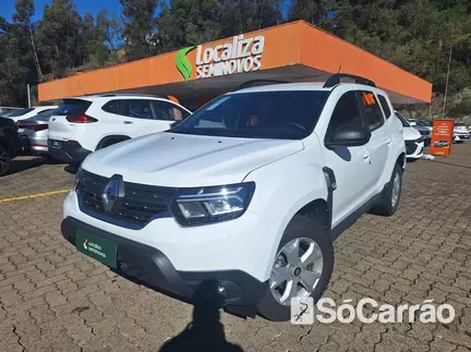 Renault DUSTER INTENSE PLUS 1.6 16V SCE MT na cor Branca no Porto Alegre / RS - 6803204