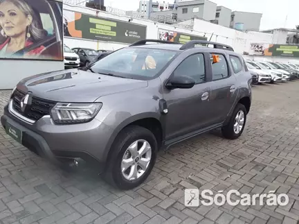 Renault DUSTER INTENSE PLUS 1.6 16V SCE MT na cor Cinza no Gravataí / RS - 6873869