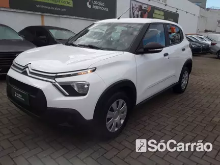 Citroen C3 C3 FEEL 1.0 MT FLEX na cor Branca no Gravataí / RS - 6955754