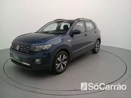 Volkswagen T-CROSS COMFORTLINE 200 1.0 TSI AT6 na cor Azul em Ponta Grossa / PR - 6908800