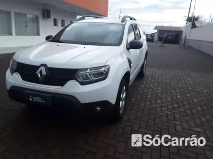 Renault DUSTER INTENSE PLUS 1.6 16V SCE MT na cor Branca em Ponta Grossa / PR - 6915584
