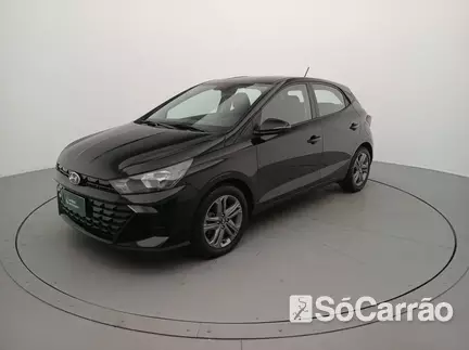 Hyundai HB20 COMFORT (PLUS) 1.0 TGDI 12V AT6 na cor Preta em Ponta Grossa / PR - 6953008