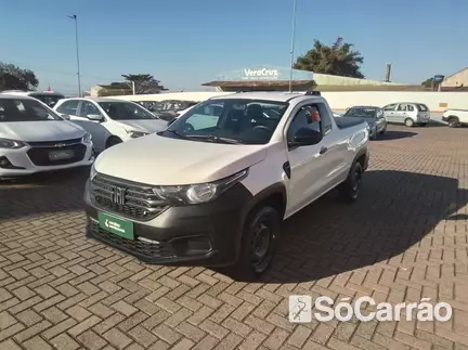 Fiat STRADA CD ENDURANCE 1.4 8V na cor Branca em Maringá / PR - 6821086