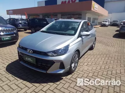 Hyundai HB20S COMFORT PLUS 1.0 TGDI 12V AT6 na cor Prata em Maringá / PR - 6912543