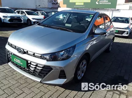 Hyundai HB20 COMFORT PLUS 1.0 12V na cor Prata no Canoas / RS - 6818967