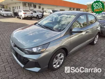 Hyundai HB20 COMFORT PLUS 1.0 12V na cor Cinza no Canoas / RS - 6819434