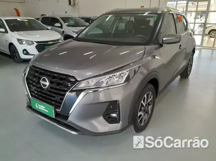 Nissan KICKS SENSE 1.6 16V CVT na cor Cinza no Canoas / RS - 7005852