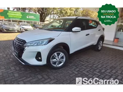 Nissan KICKS MP1175 ACTIVE(MULTIMIDIA) 1.6 16V CVT na cor Branca em Londrina / PR - 6796801