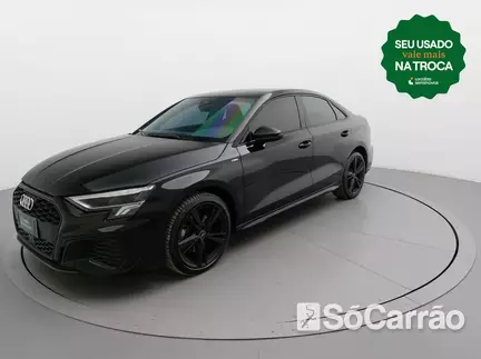 Audi A3 SPORTBACK PERFORMANCE BLACK 2.0 16V TFSI S TRONIC na cor Preta em Londrina / PR - 6797268