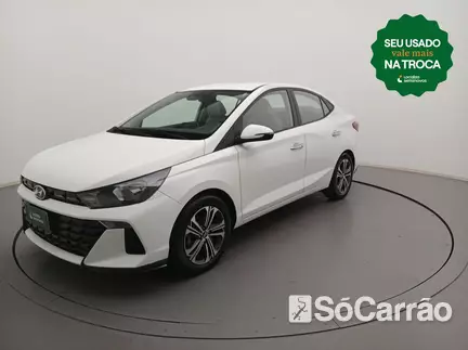 Hyundai HB20S PLATINUM SAFETY 1.0 TGDI AT6 na cor Branca em Londrina / PR - 6972932