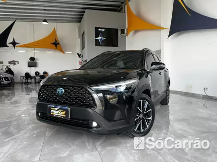Toyota COROLLA CROSS XRX HYBRID 1.8 VVT-I CVT na cor Azul em Ponta Grossa / PR - 6900101