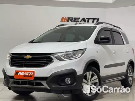 Chevrolet SPIN ACTIV 1.8 8V AT ECONOFLEX na cor Branca em Curitiba / PR - 6643303