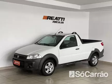 Fiat STRADA CS HARD WORKING 1.4 8V na cor Branca em Curitiba / PR - 6796389