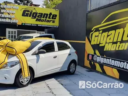 Chevrolet ONIX JOY 1.0 8V MT na cor Branca em São José dos Pinhais / PR - 5490273