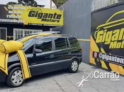 Chevrolet ZAFIRA EXPRESSION 2.0 8V AT FLEXPOWER na cor Azul em São José dos Pinhais / PR - 6276448