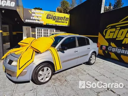 Renault MEGANE SEDAN DYNAMIQUE 2.0 16V AT na cor Bege em São José dos Pinhais / PR - 6736578