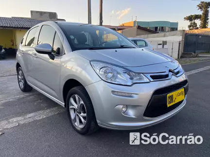 Citroen C3 ATTRACTION PURE TECH 1.2 12V na cor Prata em Curitiba / PR - 6767181