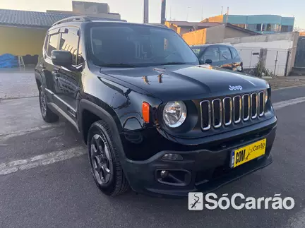 JEEP RENEGADE 1.8 SPORT na cor Preta em Curitiba / PR - 6789732