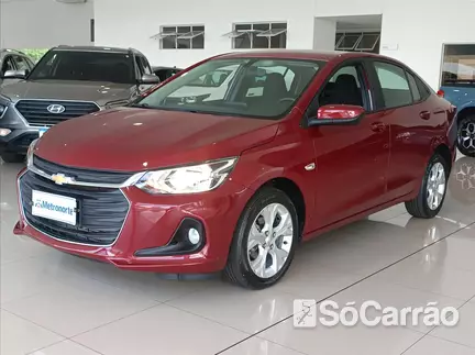 Chevrolet ONIX PLUS LTZ 1.0 TB 12V AT6 na cor Vermelha em Londrina / PR - 6486819