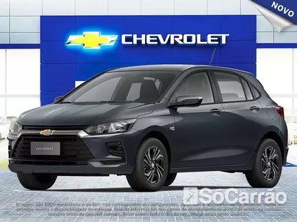 Chevrolet ONIX 1.0 TB 12V MT6 na cor Cinza em Londrina / PR - 6865182