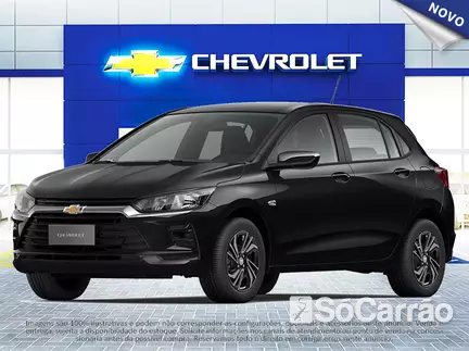 Chevrolet ONIX 1.0 TB 12V MT6 na cor Preta em Londrina / PR - 6865191