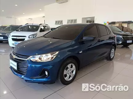 Chevrolet ONIX 1.0 12V MT6 na cor Azul em Londrina / PR - 6913514